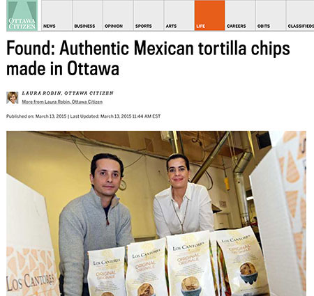 Featured in Ottawa Citizen